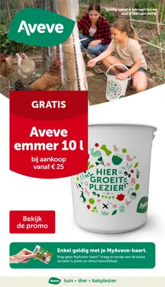 Aveve folder - Voorbeeld van een folder van Aveve, geldig van 04.02.2026