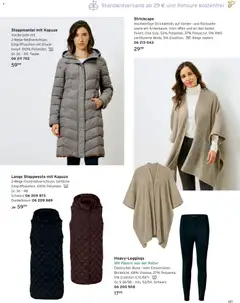 Tchibo Katalog Advent 2025 ab 14.11.2025 gültig | Seite: 141 | Produkte: Steppmantel, Steppweste