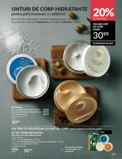Ofertele Avon valabile de la 01.01.2026 | Pagină: 167 | Produse: Măsline, Unt, Cremă, Ulei
