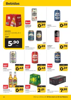 Vista previa Alimerka folleto Castilla y León válido desde el 29.01.2026 | Página: 28 | Productos: Cerveza, Manzanas, Manzana, Παρμεζάνα