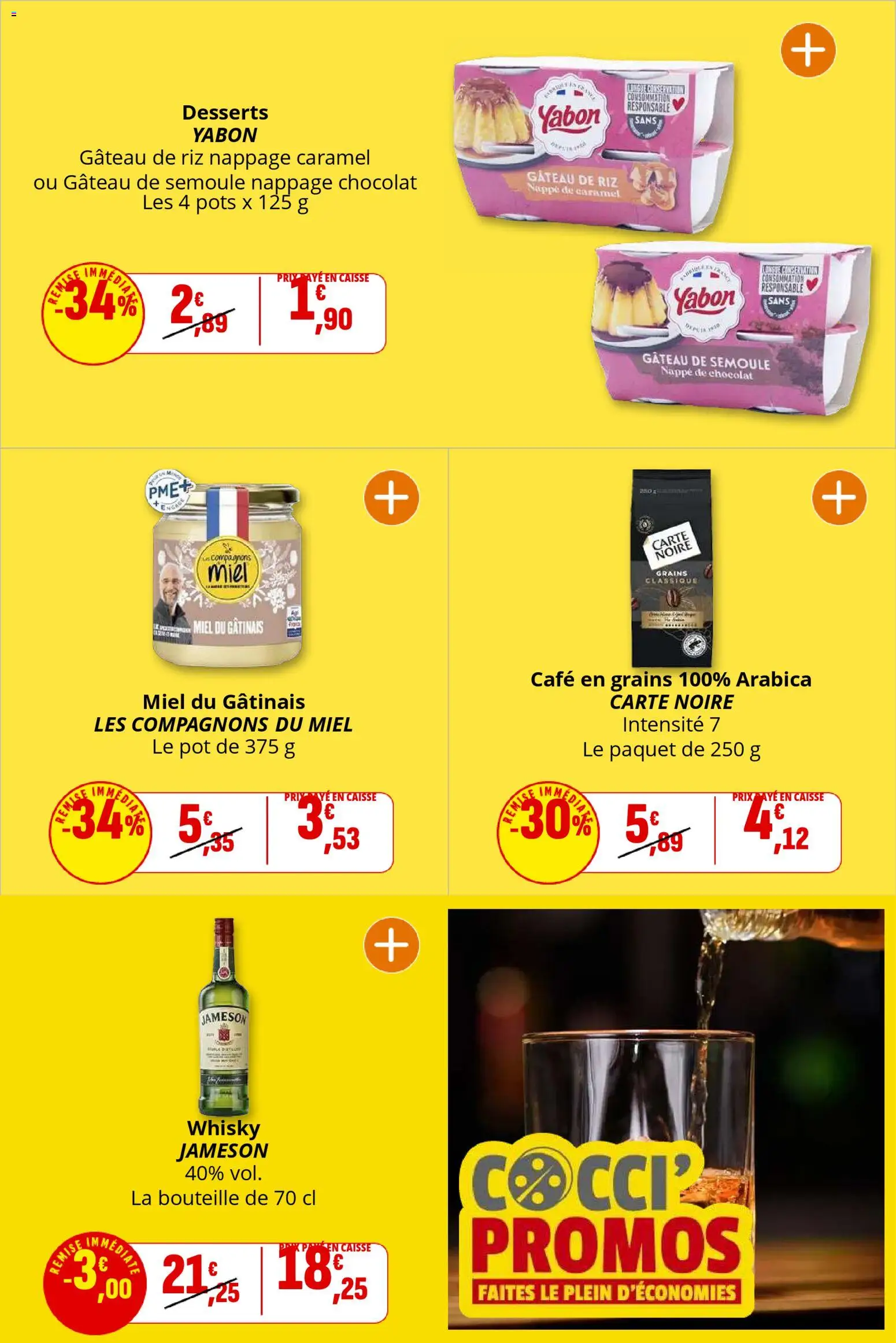 {H1} | Page: 6 | Produits: Café en grains, Nappe, Café, Riz