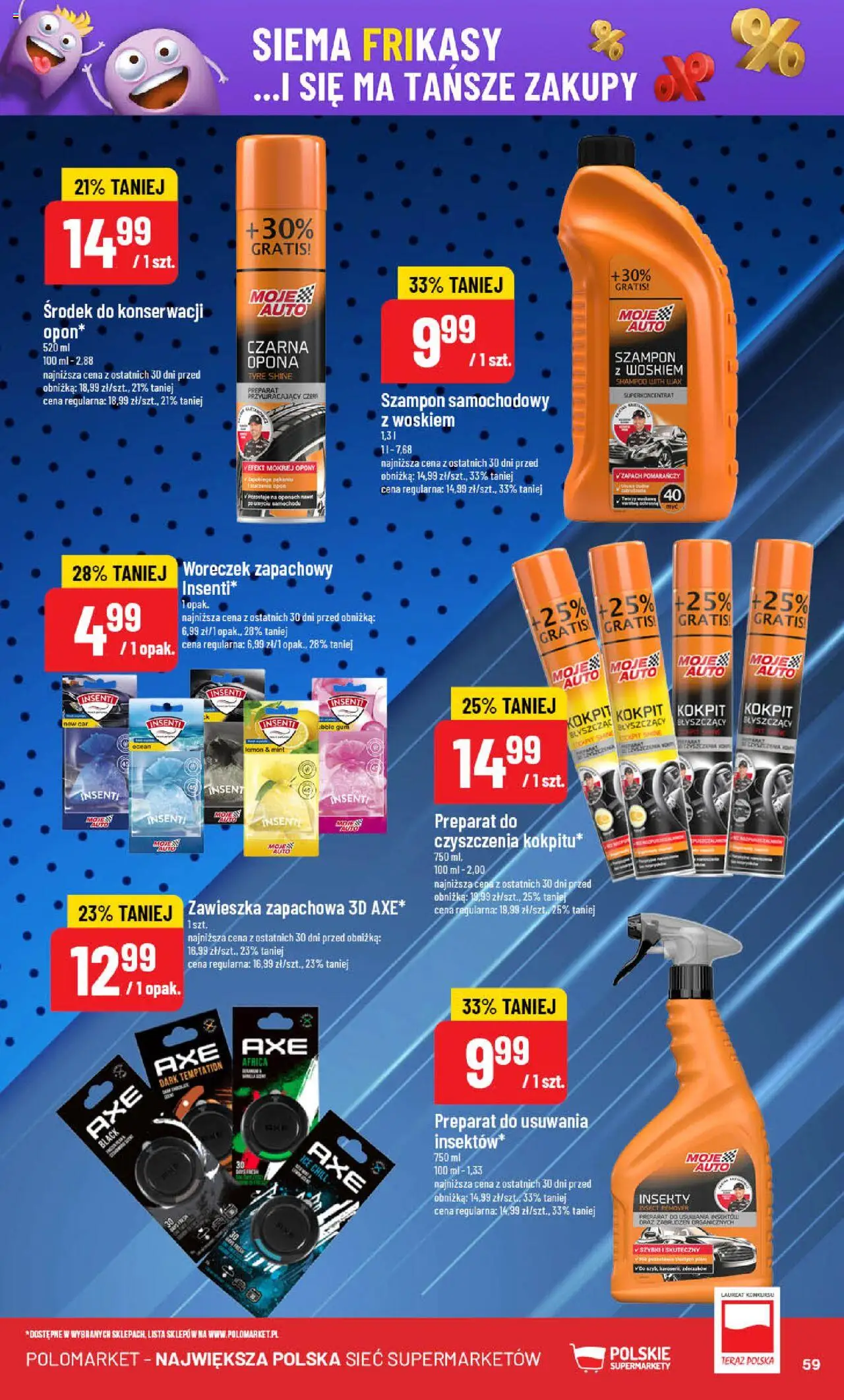 POLOmarket Gazetka od 18.06.2025 | Strona: 59 | Produkty: Cleaner, Zapach, Szampon