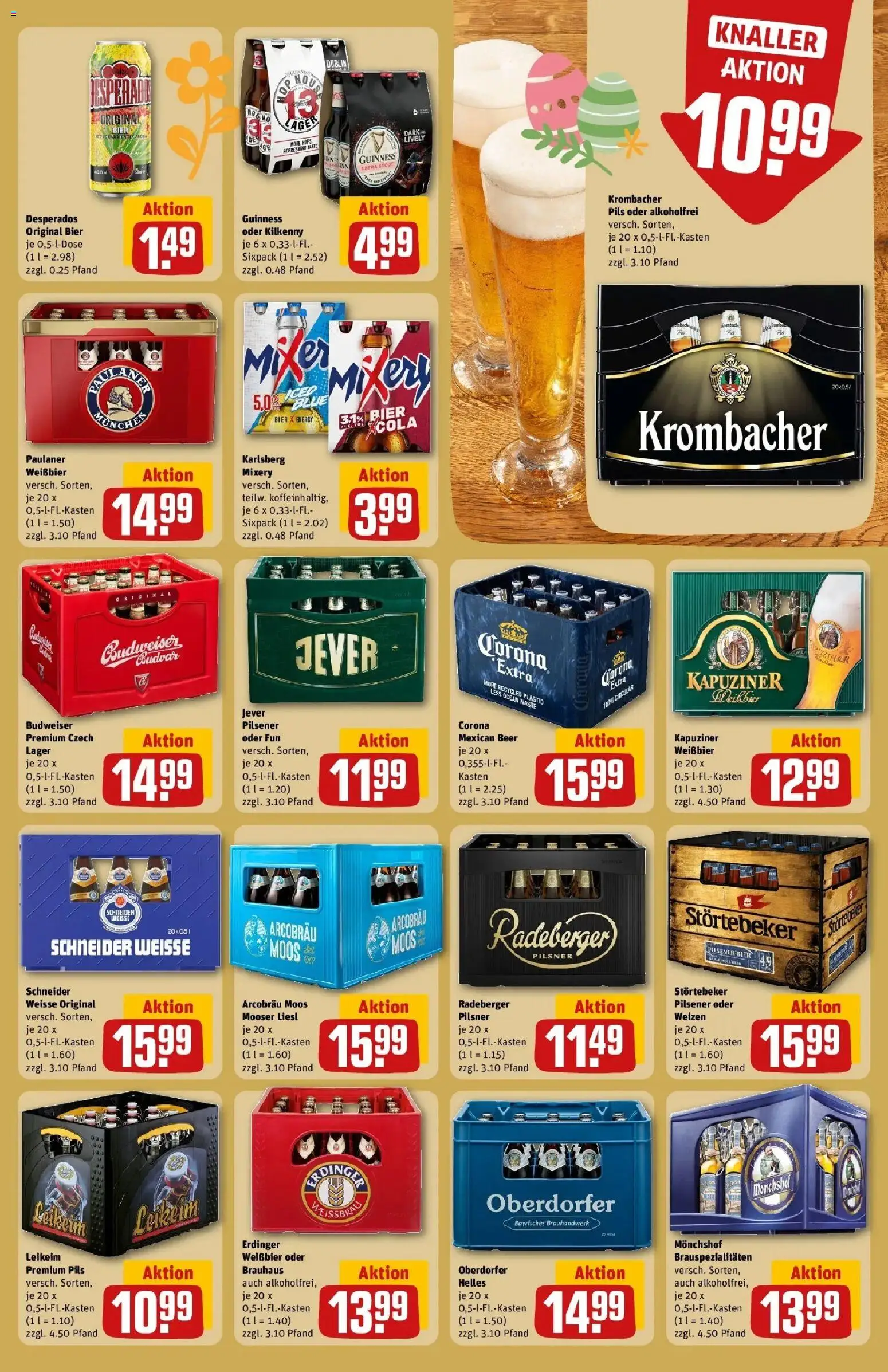 Rewe Prospekt Pegnitz	 – gültig ab 30.03.2026 | Seite: 27 | Produkte: Mixer, Jever, Desperados, Paulaner