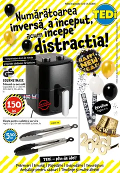 Ofertele TEDi valabile de la 12.12.2025