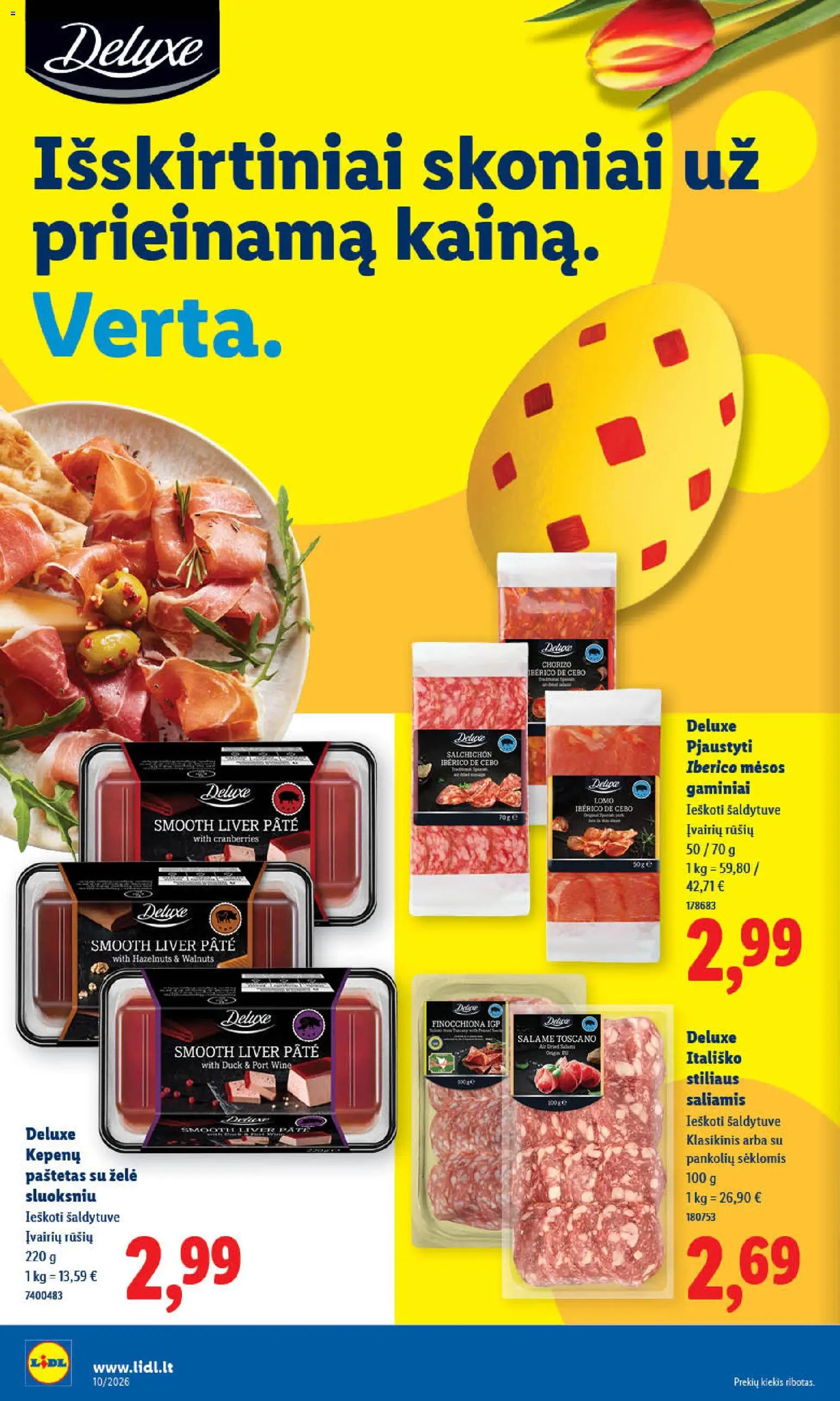 LIDL akcijos nuo 02.03.2026 | Puslapis: 14 | Prekių: Malūnėlis, Sūris, Aliejus