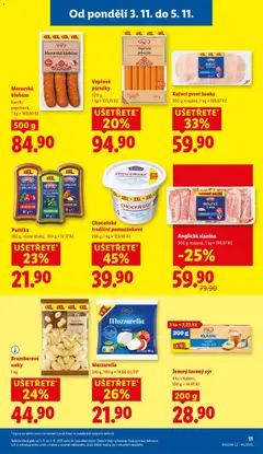 Náhled letáku Anglická slanina, 300 g, krájená od 03.11.2025 | Strana: 11