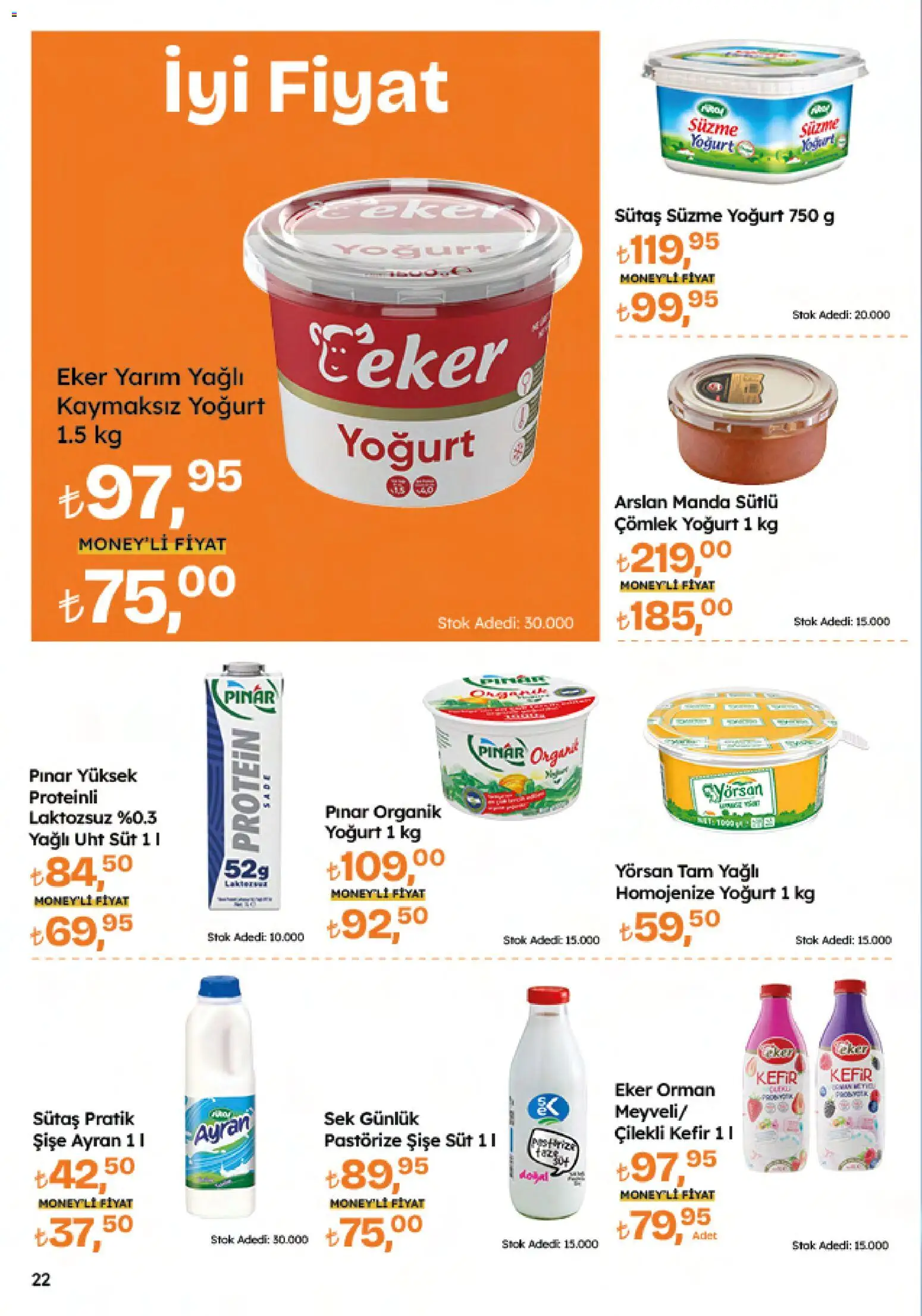 Migros Katalog - 5M Migroskop Dijital - 06.11.2025 tarihinden itibaren geçerlidir | Sayfa: 22 | Ürünler: Kefir, Süt, Yoğurt, Şeker