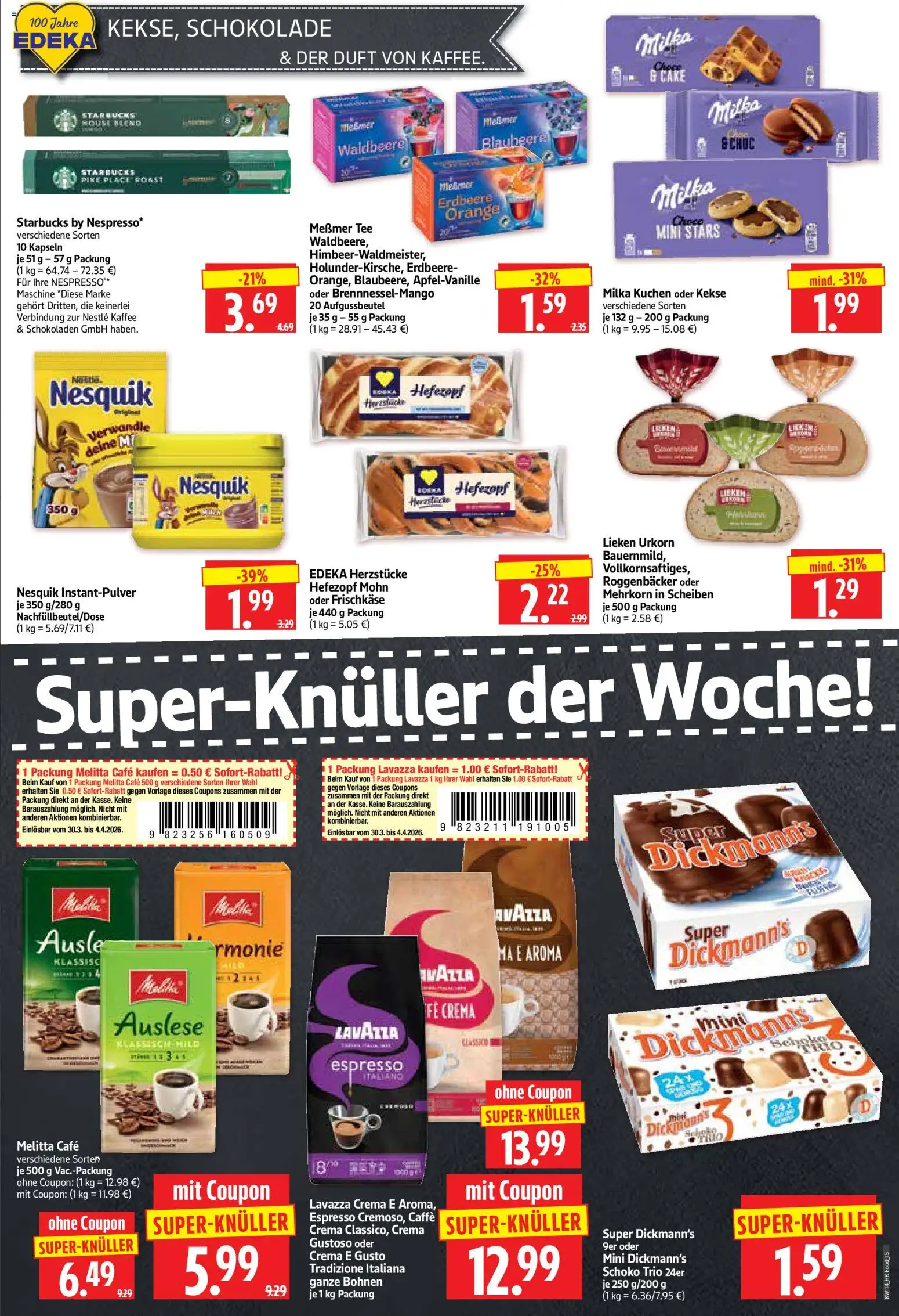 HERKULES Prospekt 	 – gültig ab 30.03.2026 | Seite: 15 | Produkte: Kaffee, Messmer, Duft, Tee