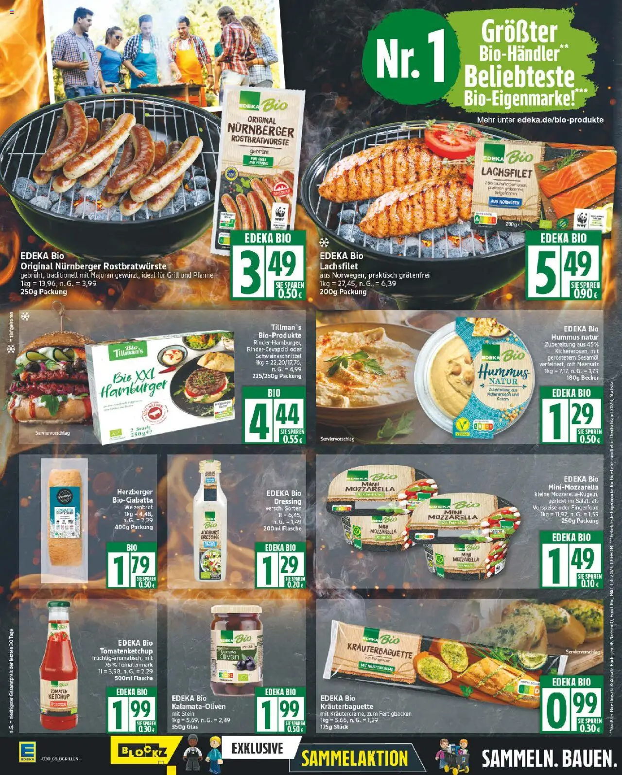 Edeka Prospekt 	 - gültig ab dem 21.07.2025 | Seite: 8 | Produkte: Grill, Joghurt, Dressing, Tomaten