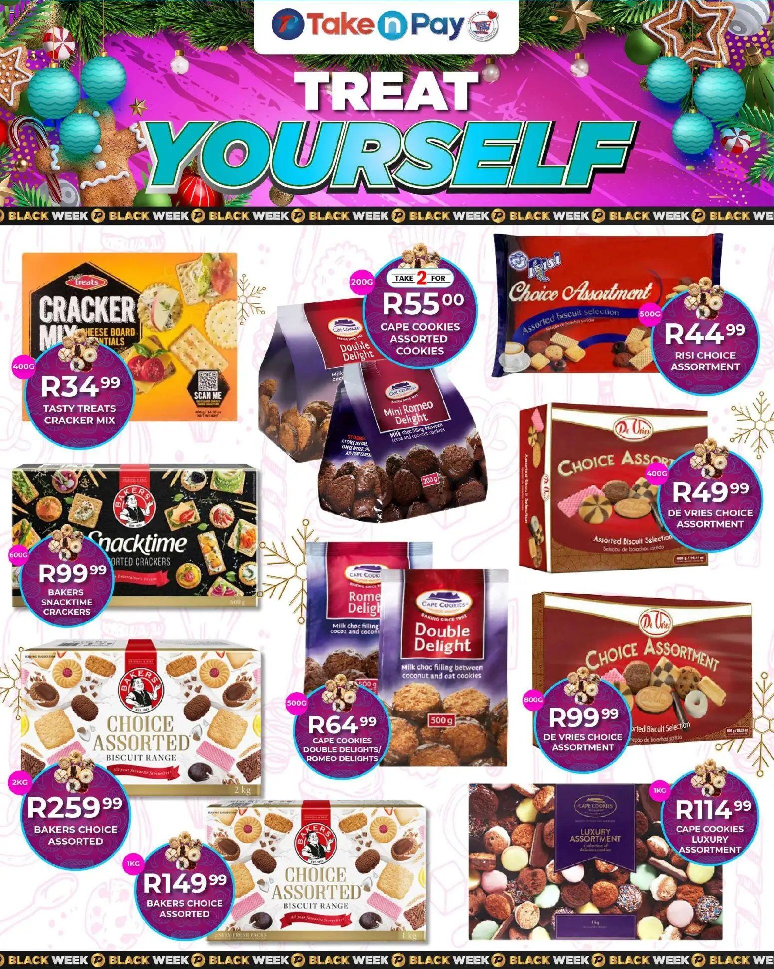 New Take n Pay catalogue – valid from 25.11.2025 | Page: 7 | Products: Milk, Cheese, Cookies