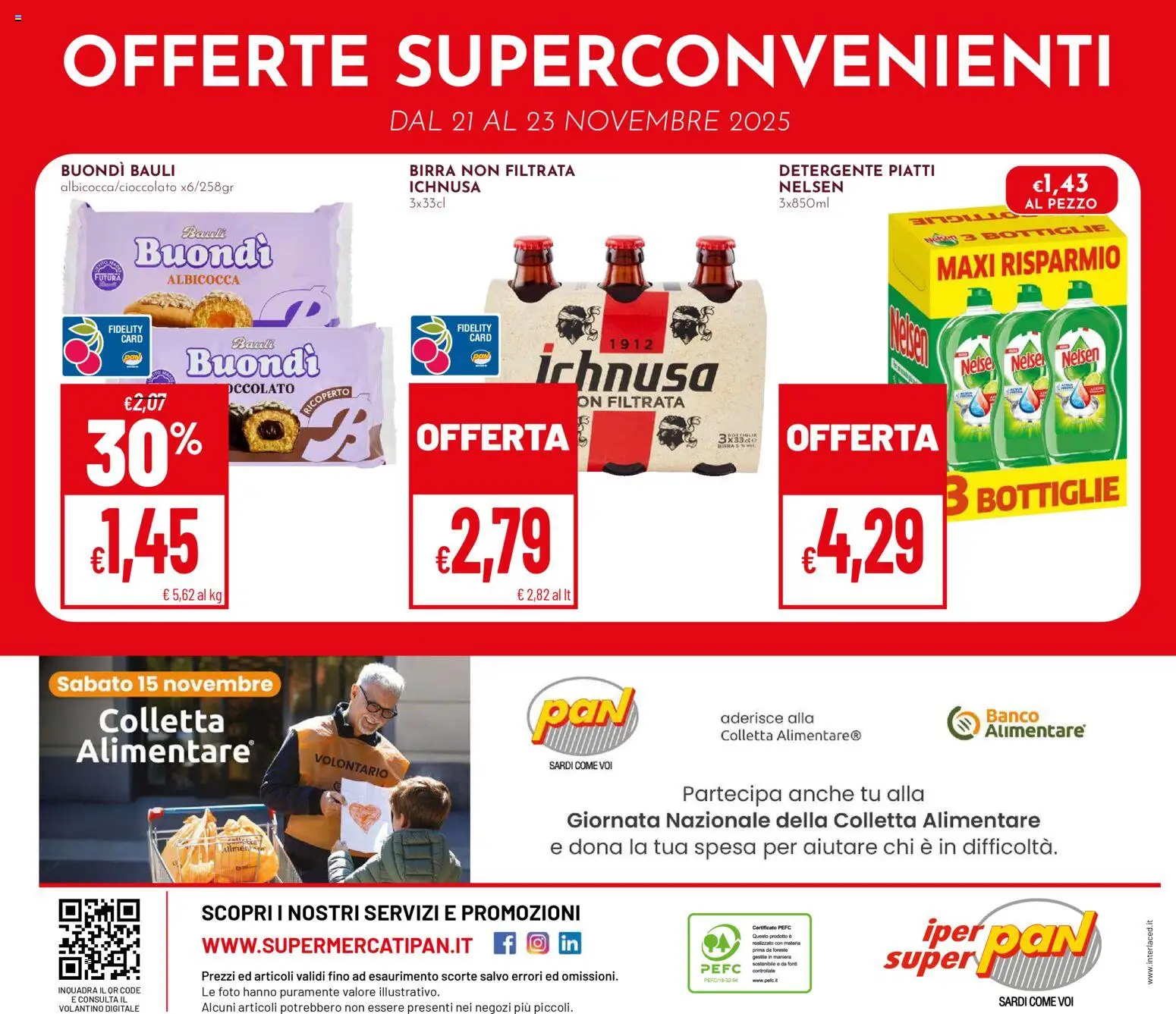 Volantino Pan del 13.11.2025 | Pagina: 28 | Prodotti: Birra, Detergente