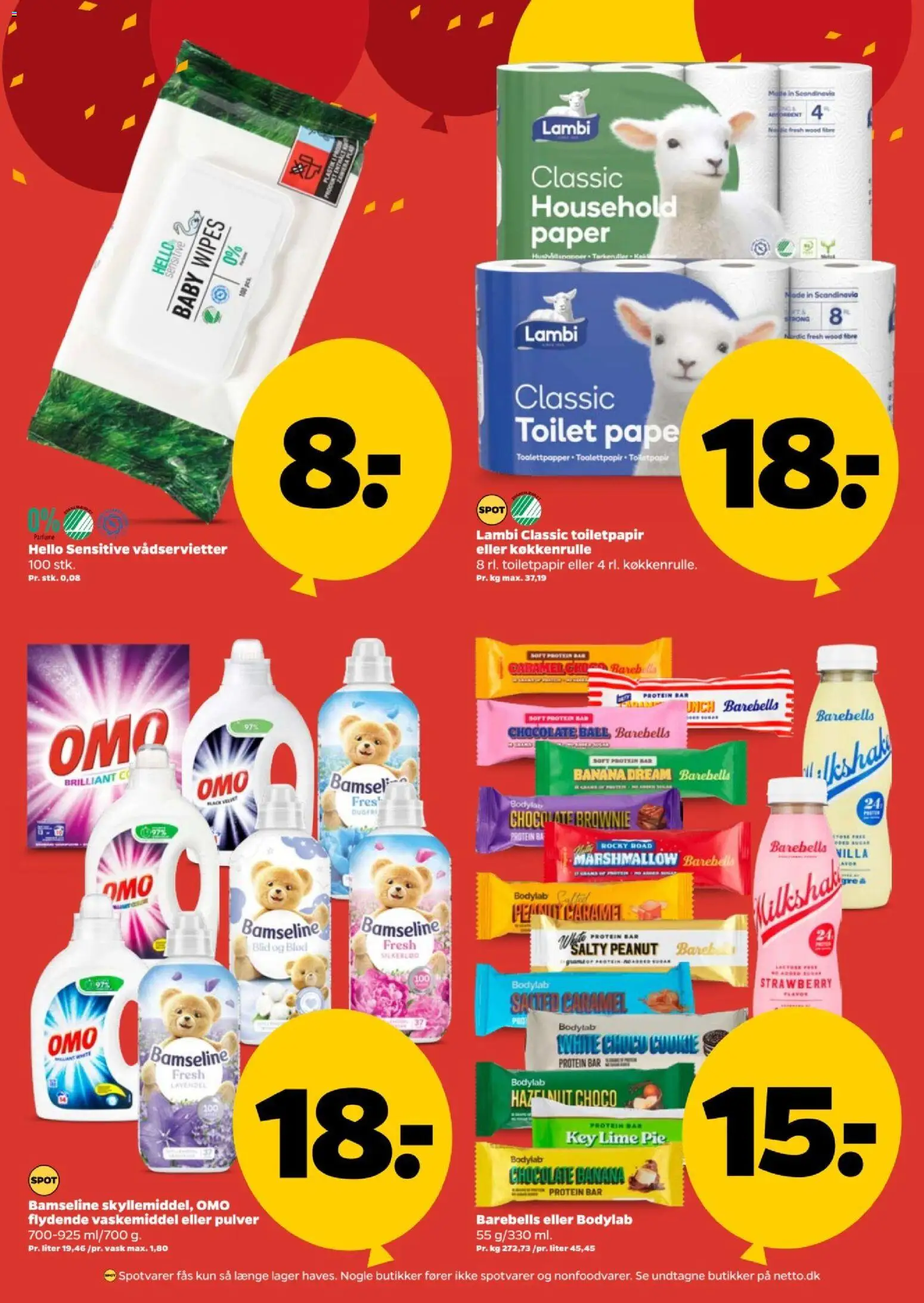 Netto tilbudsavis – gyldig fra 21.02.2026 | Side: 8 | Produkter: Lime, Toilet, Milkshake