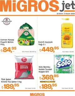 23.10.2025 tarihinden itibaren geçerli olan Migros kataloğu önizlemesi