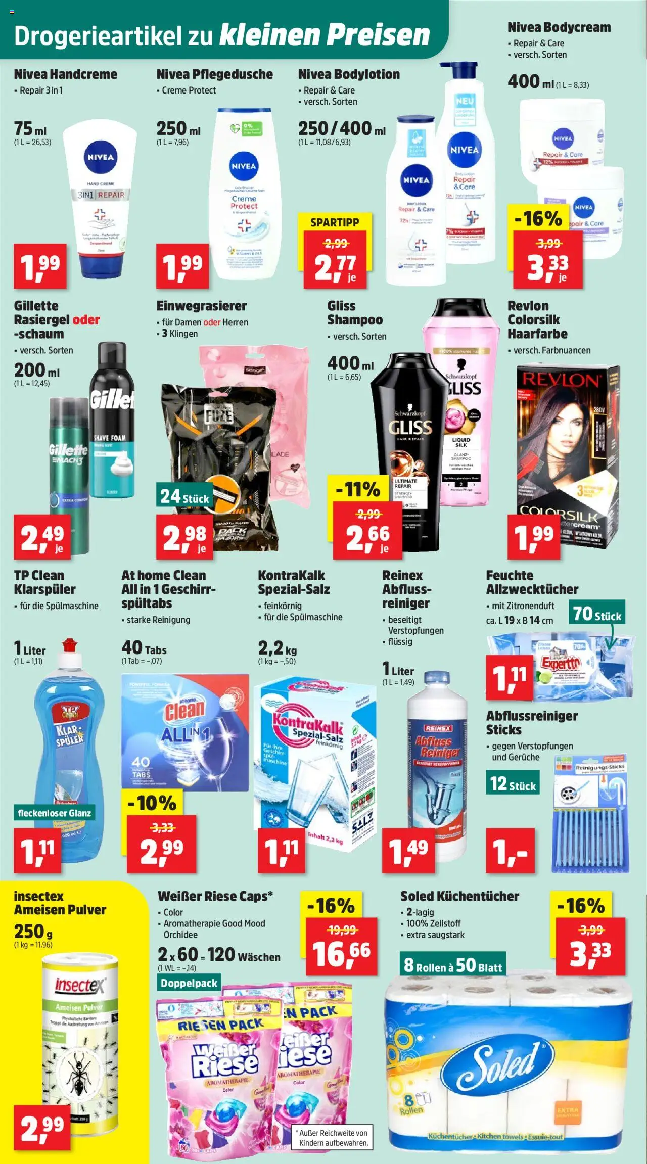 Thomas Philipps Prospekt 	 - gültig ab dem 28.07.2025 | Seite: 6 | Produkte: Shampoo, Haarfarbe, Handcreme, Klarspüler