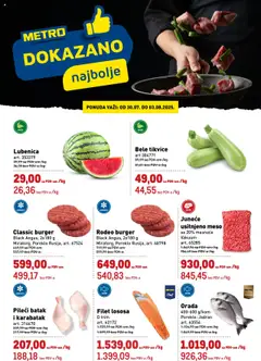 Metro - dokazano najbolje - pregled Metro kataloga - važi od 30.07.2025