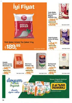 23.10.2025 tarihinden itibaren geçerli olan Migros kataloğu önizlemesi | Sayfa: 32
