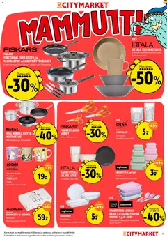 K-Citymarket-mainoslehti voimassa 12.03.2026 alkaen | Sivu: 7 | Tuotteet: Muki, Sakset, Keitto