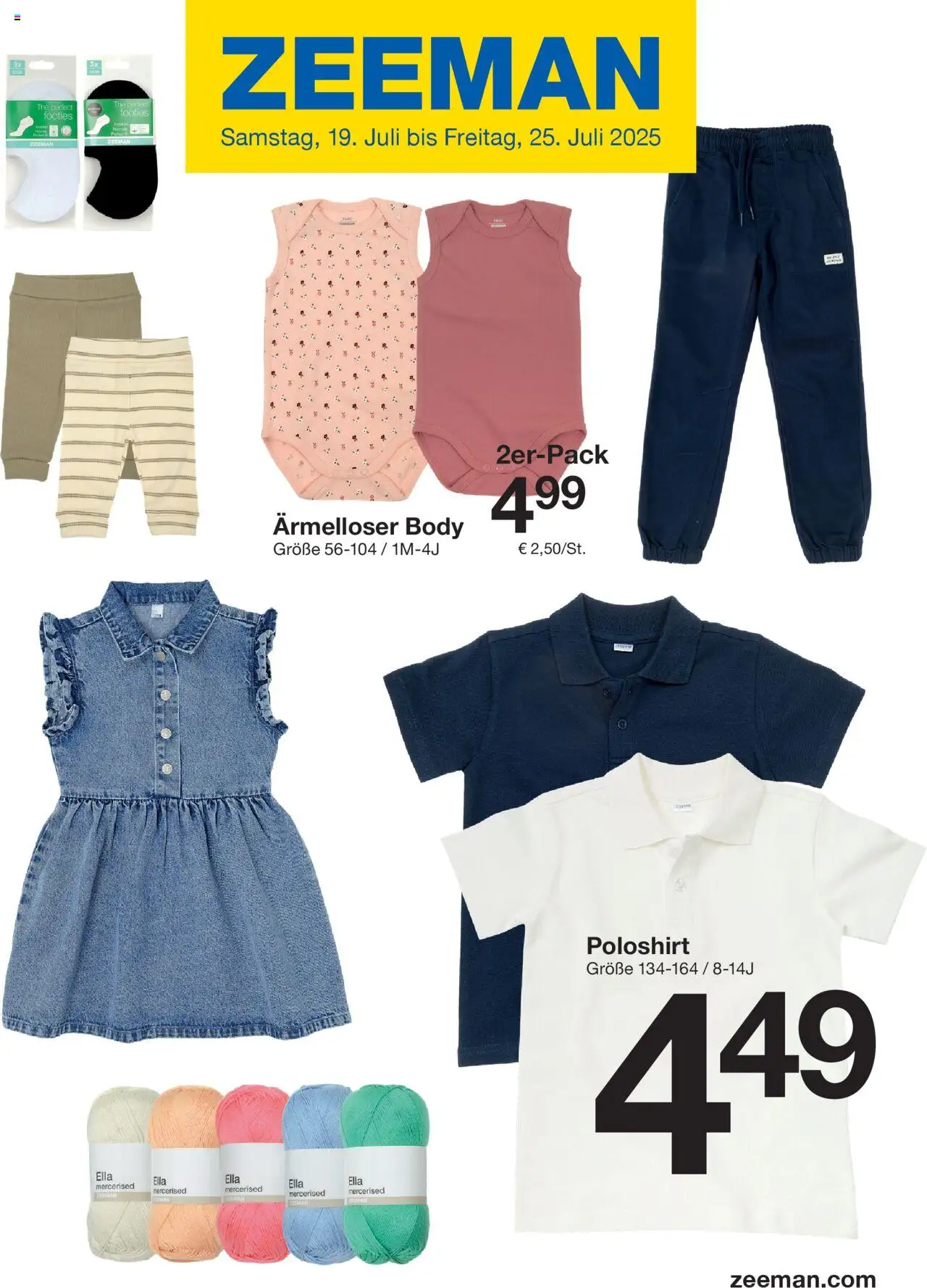 Zeeman Prospekt 	 - gültig ab dem 19.07.2025 | Seite: 1 | Produkte: Poloshirt