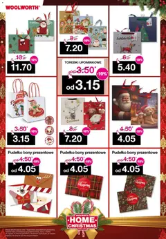Pogląd oferty "Woolworth Gazetka - Katalog świąteczny" - ważna od 21.11.2025 | Strona: 76 | Produkty: Pudełko, Torebki
