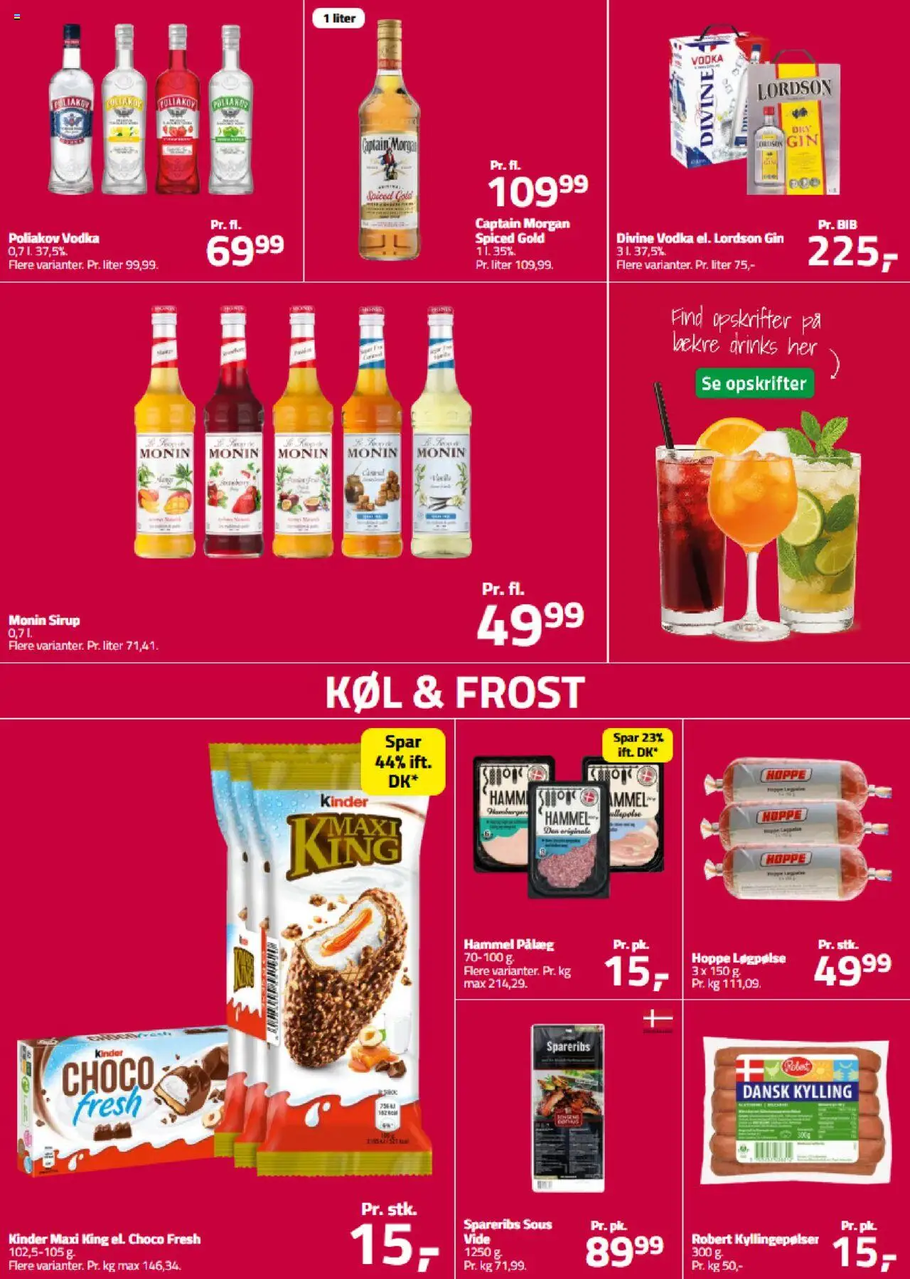 Fleggaard Tilbudsavis gyldig fra 20.08.2025 | Side: 8 | Produkter: Gin, Vodka, Pålæg, Spareribs