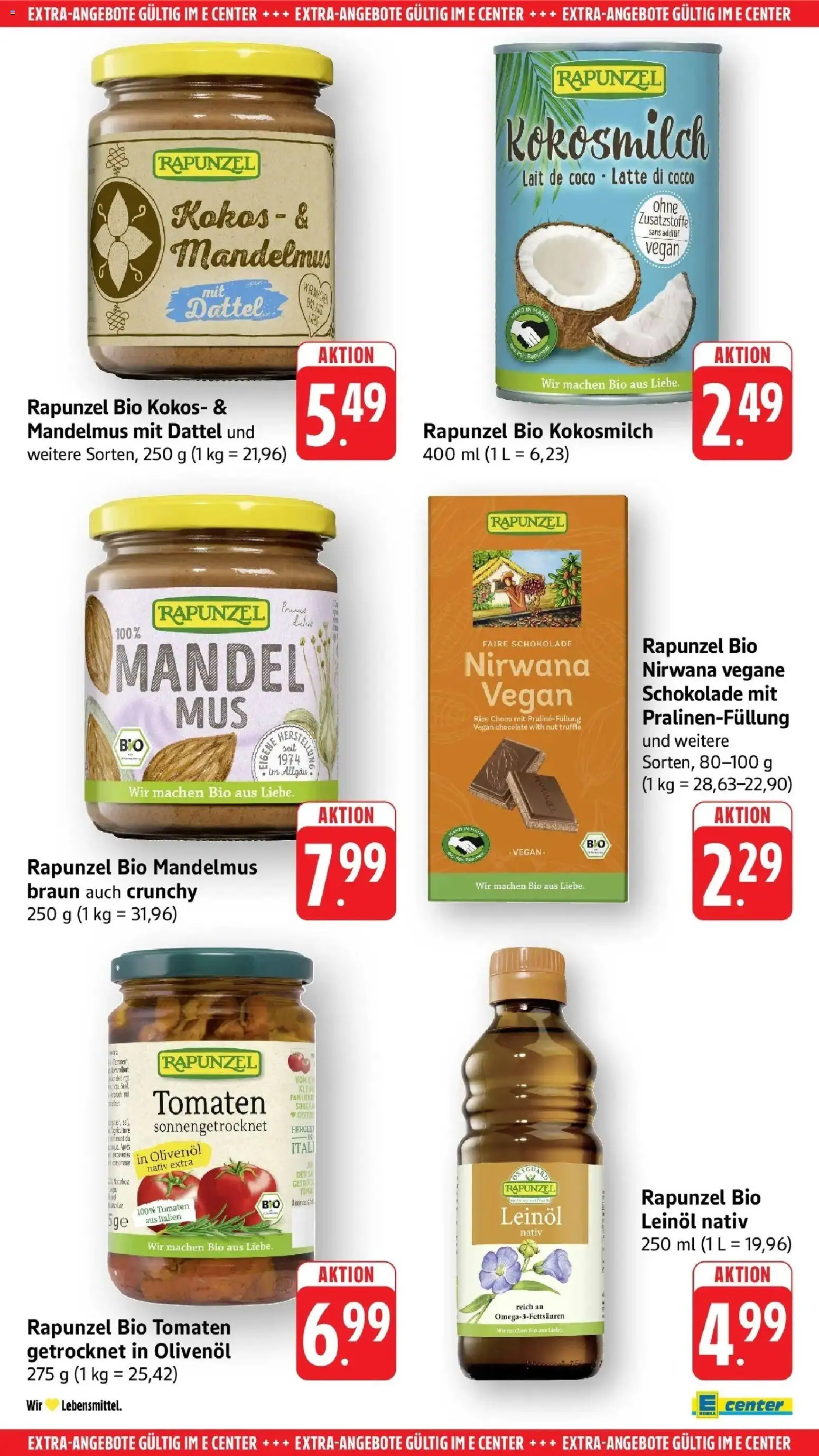 Edeka prospekt Möglingen	 – gültig ab 09.03.2026 | Seite: 51 | Produkte: Leinöl, Schokolade, Olivenol, Tomaten