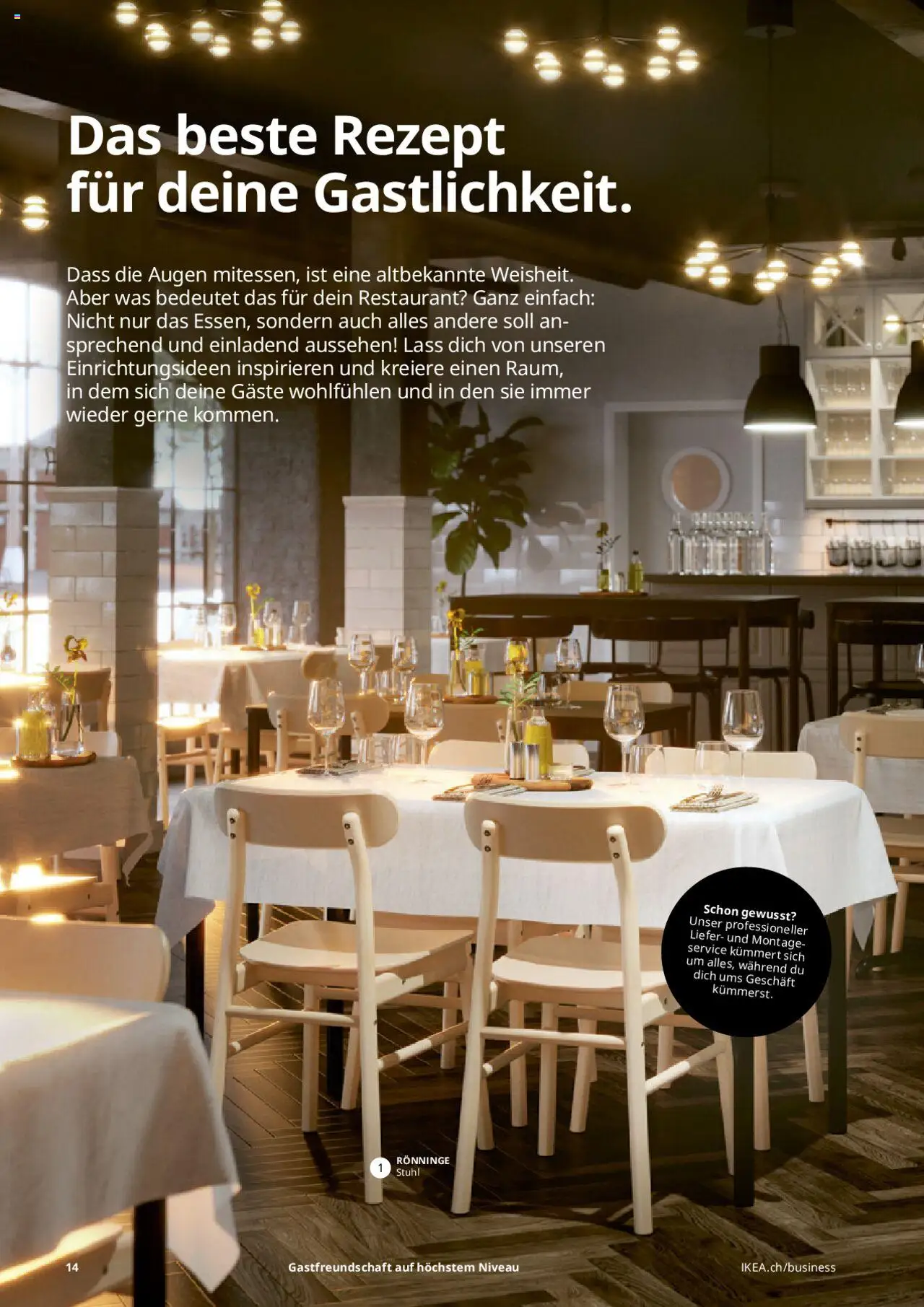 IKEA Aktionen Business – gültig ab 28.10.2024 | Seite: 14 | Produkte: Stuhl