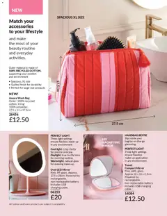 Preview of AVON - Avon Digital Brochure valid from 01.02.2026 | Page: 138 | Products: Mirror, Handbag, Bag, USB