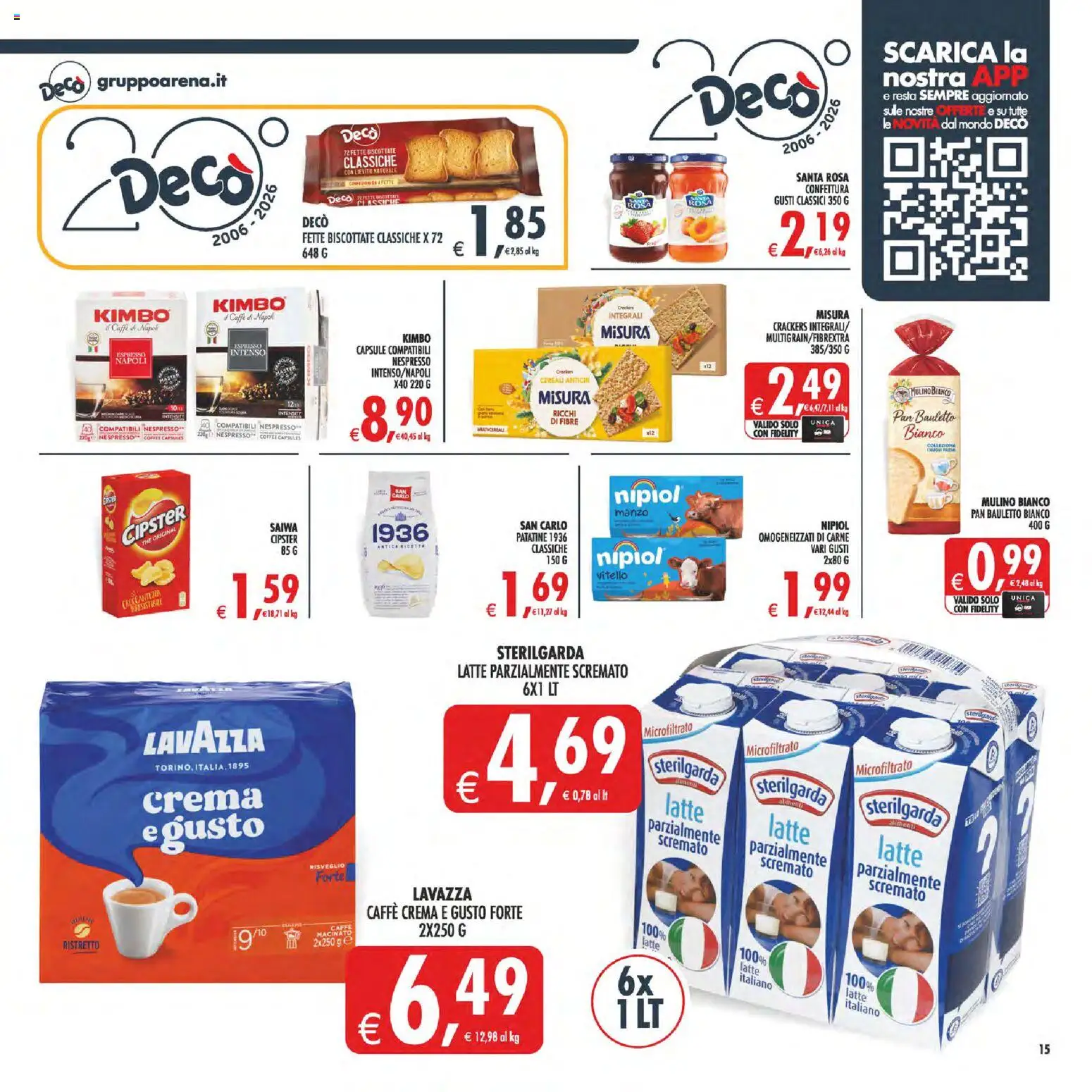 Volantino Decò del 07.04.2026 | Pagina: 17 | Prodotti: Crema, Manzo, Vitello, Lavazza