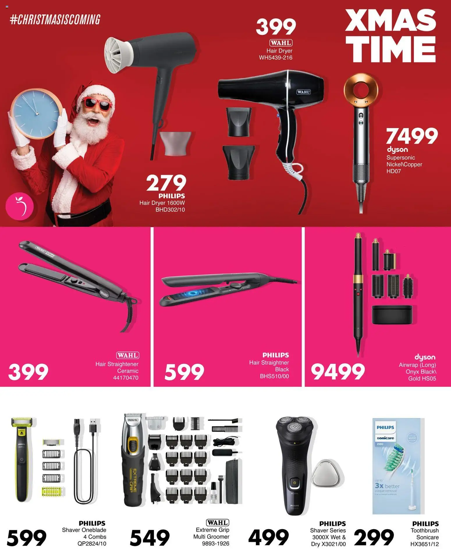 New Save catalogue – valid from 12.12.2025 | Page: 5 | Products: Dryer, Hair dryer, Hair straightener, Toothbrush