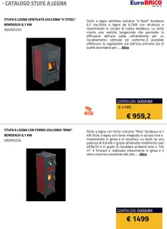 Anteprima del volantino Eurobrico Stufe a Legna catalogo valido a partire dal 23.07.2025 | Pagina: 7