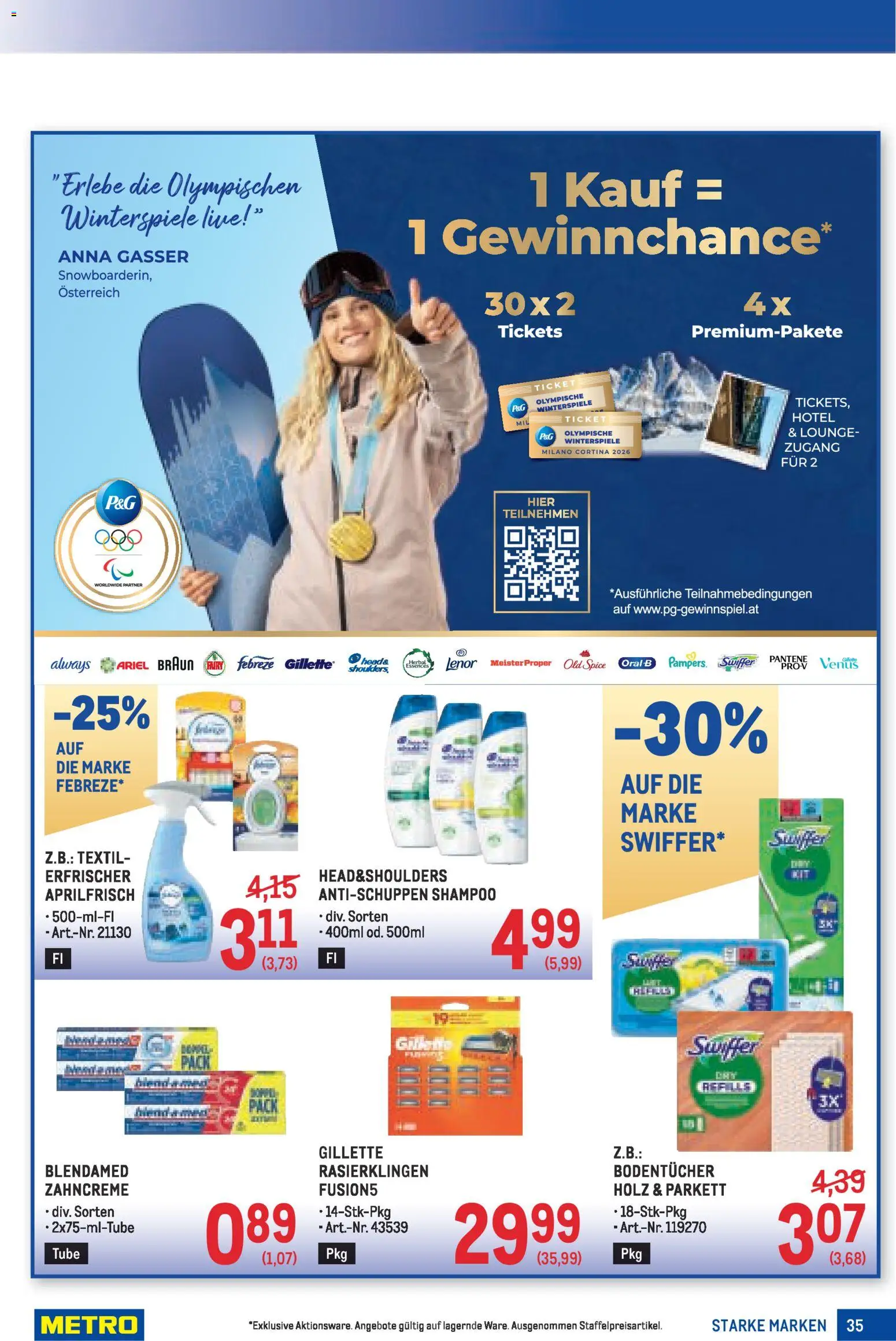 Metro Starke Marken gültig ab 13.11.2025 | Seite: 35 | Produkte: Shampoo