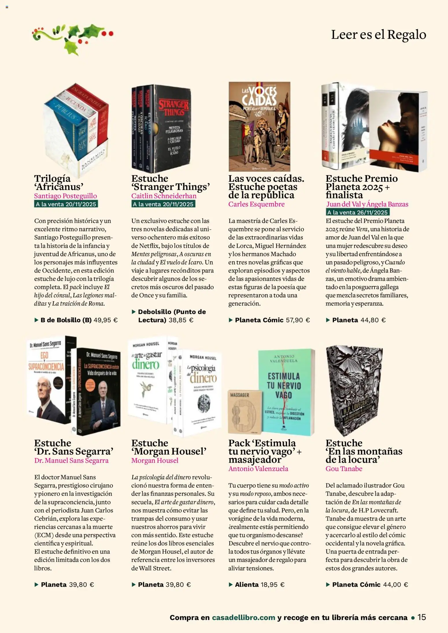 Casa del libro folleto │ válido desde el 01.11.2025 | Página: 15