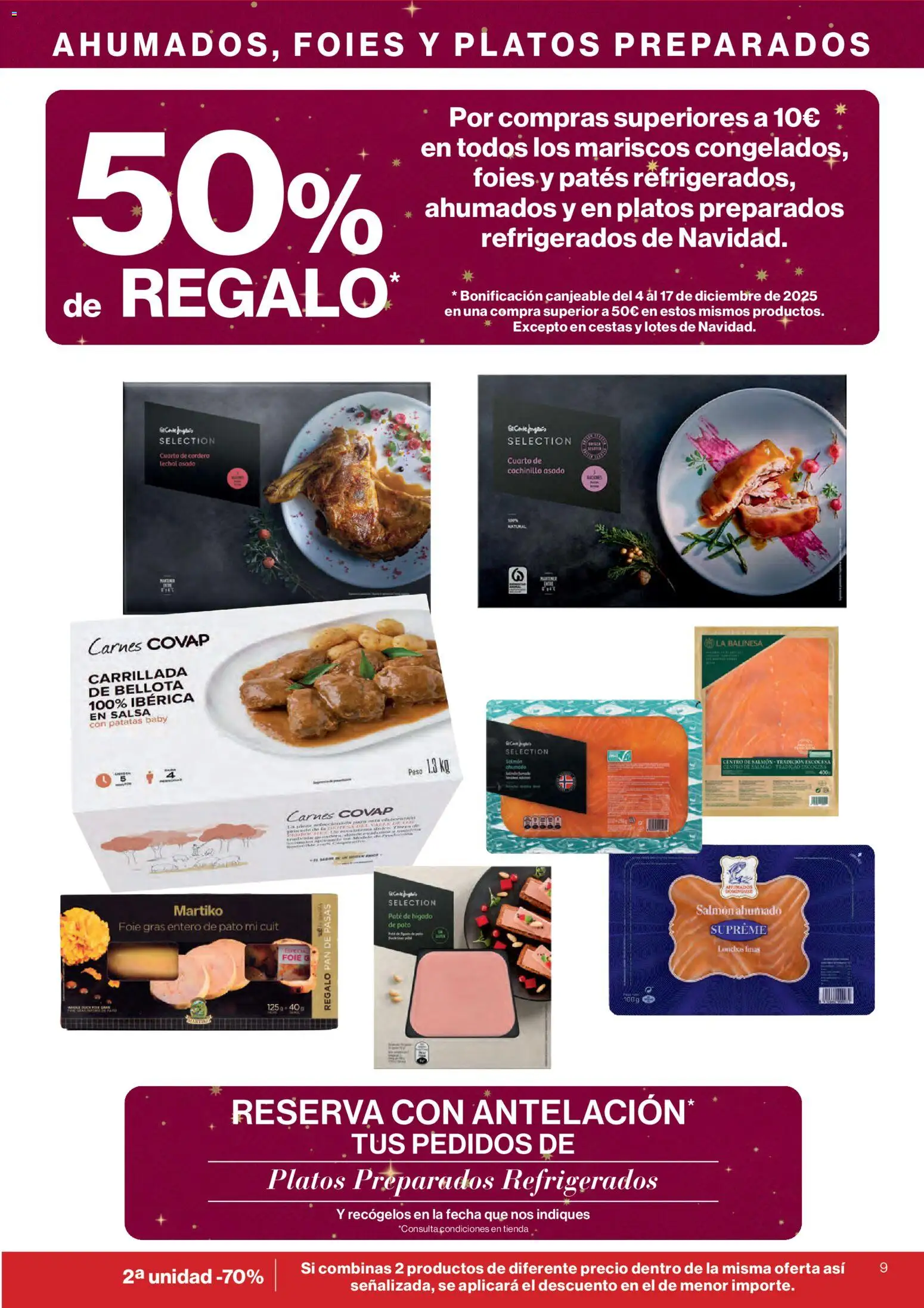 Supercor Canarias │ válido desde el 20.11.2025 | Página: 9 | Productos: Pan, Peso, Salmón ahumado, Φίλτρο καφέ