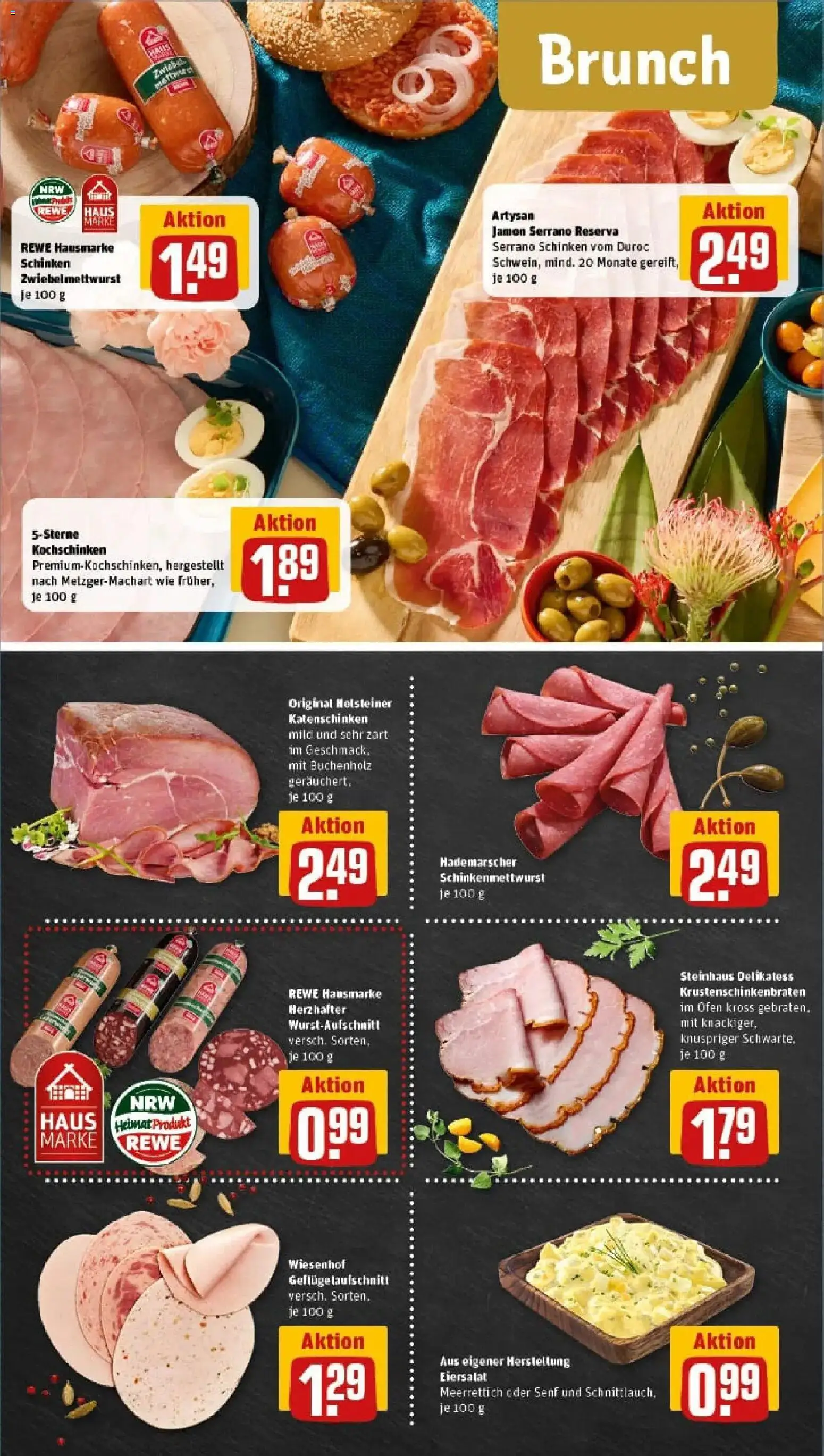 Rewe prospekt Essen	 – gültig ab 11.01.2026 | Seite: 8 | Produkte: Ofen, Serrano schinken, Schinken
