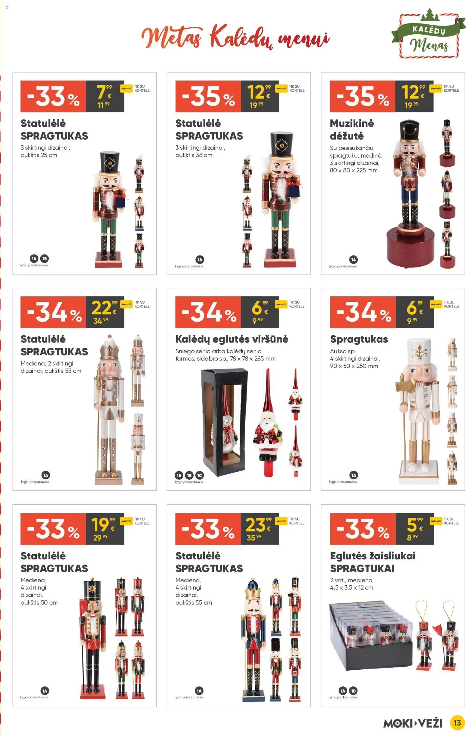 MOKI VEŽI akcijos nuo 13.11.2025 | Puslapis: 13