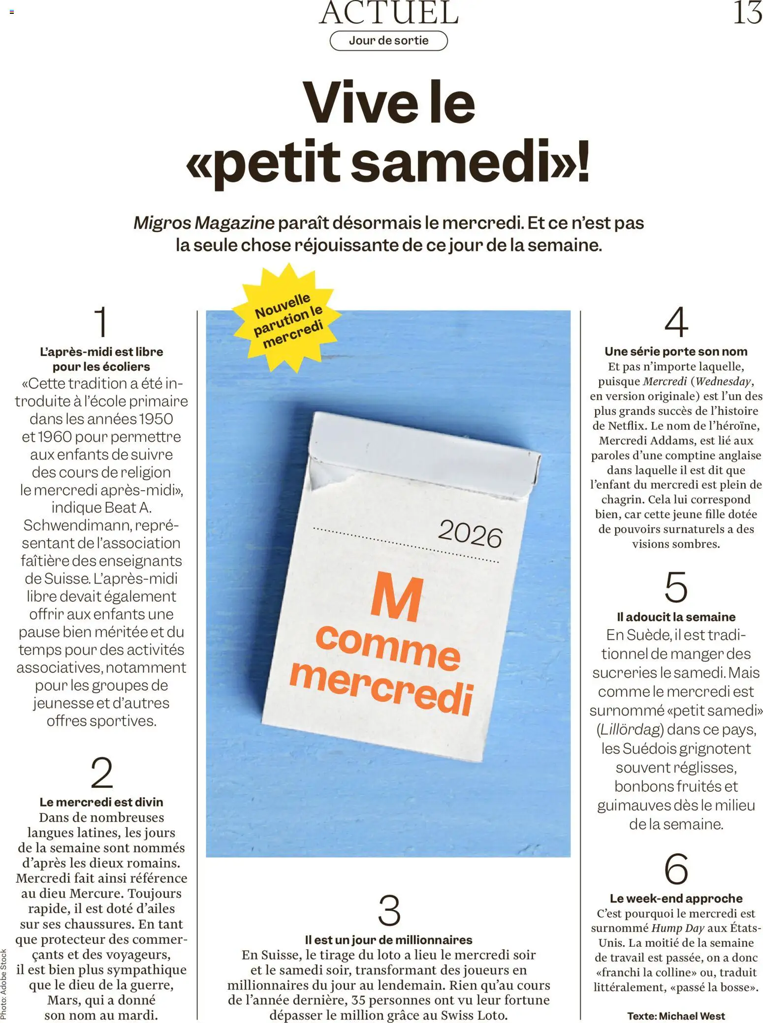 Migros Magazin FR – gültig ab 04.02.2026 | Seite: 13