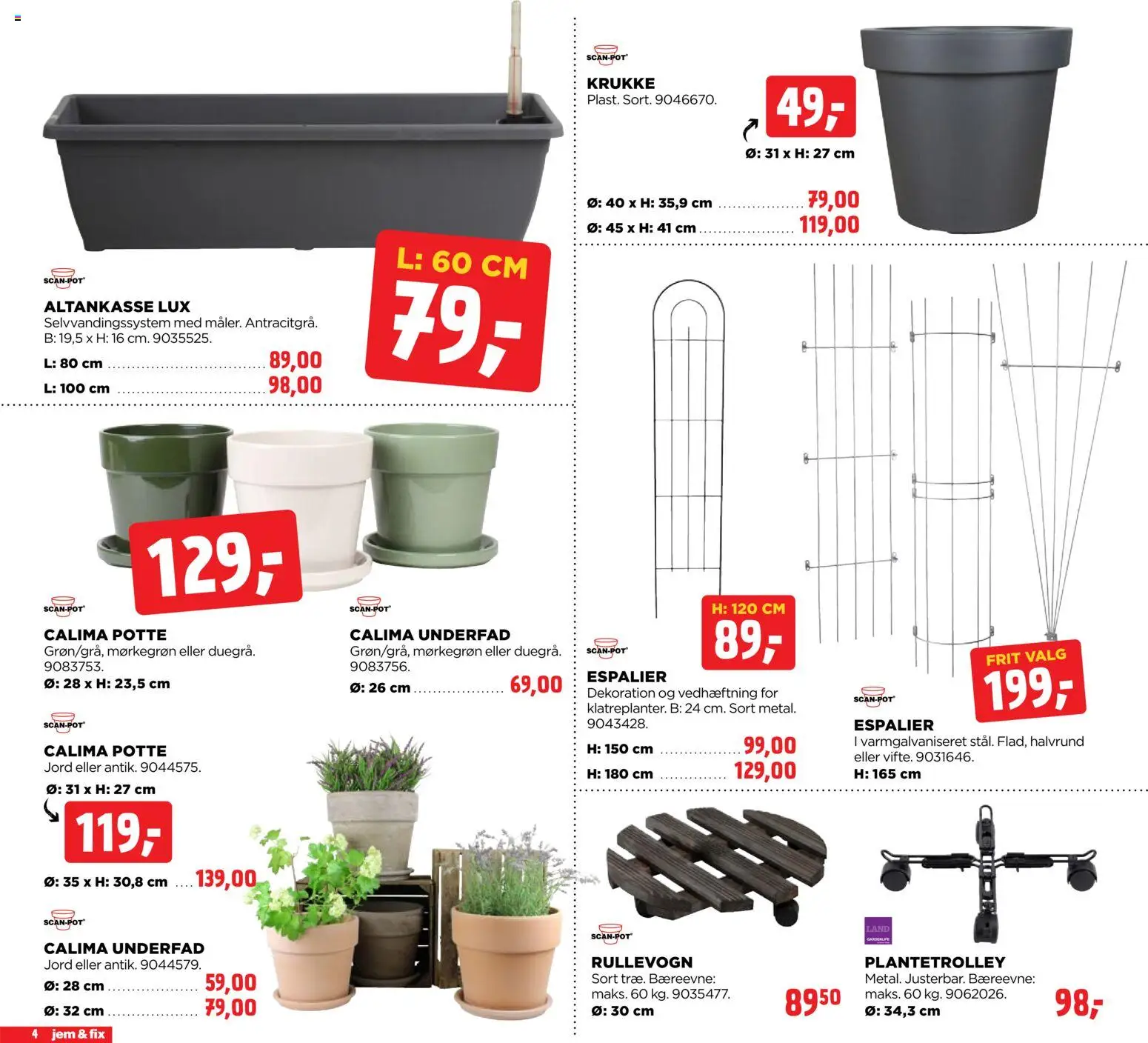 Jem & fix tilbudsavis – gyldig fra 01.03.2026 | Side: 4 | Produkter: Krukke