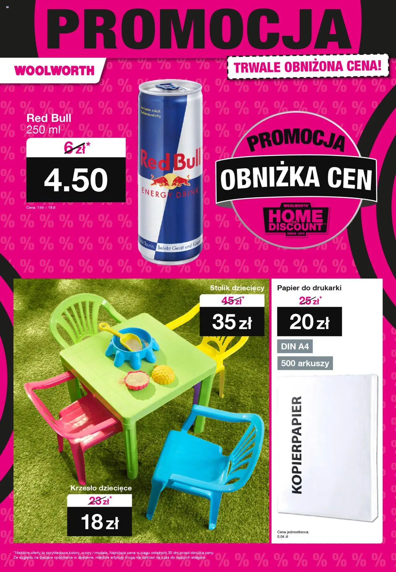 Woolworth Gazetka od 04.08.2025 | Strona: 24 | Produkty: Red bull, Krzesło