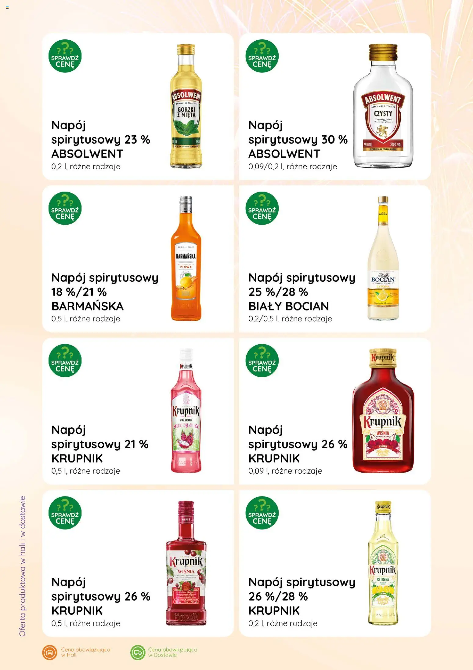 Eurocash Gazetka - Katalog Alkoholowy od 01.01.2026 | Strona: 14 | Produkty: Cytryna, Pigwa, Mięta