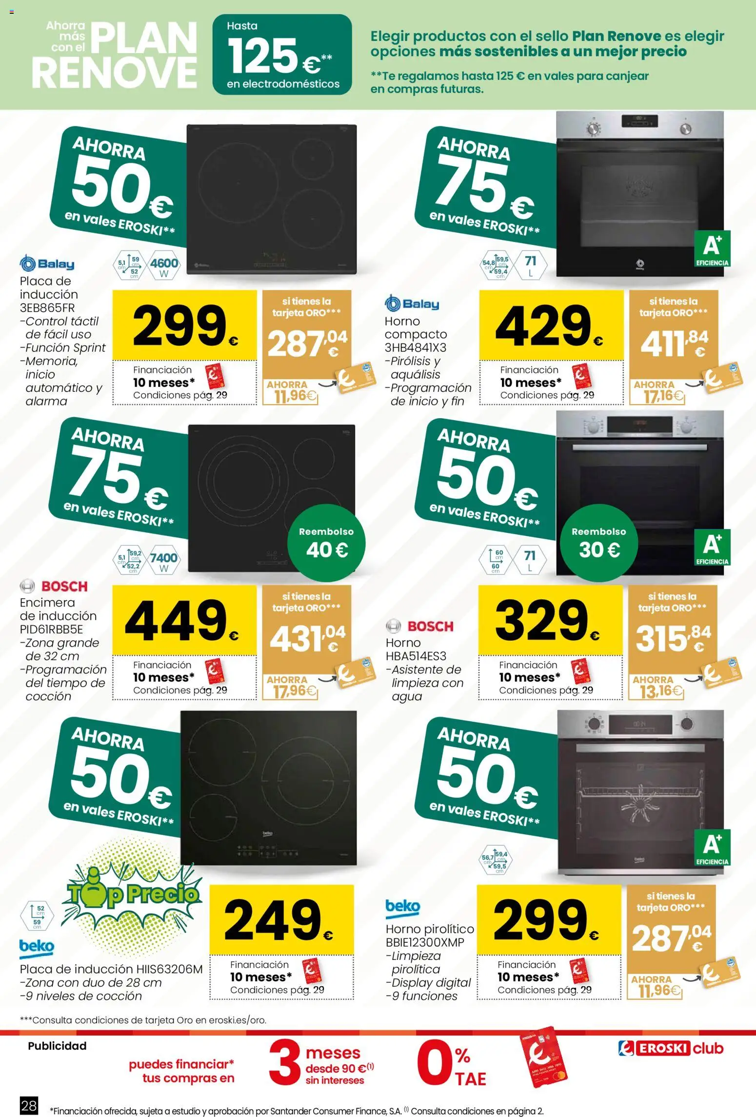 Eroski - Qué a gusto │ válido desde el 07.01.2026 | Página: 28 | Productos: Té, Horno