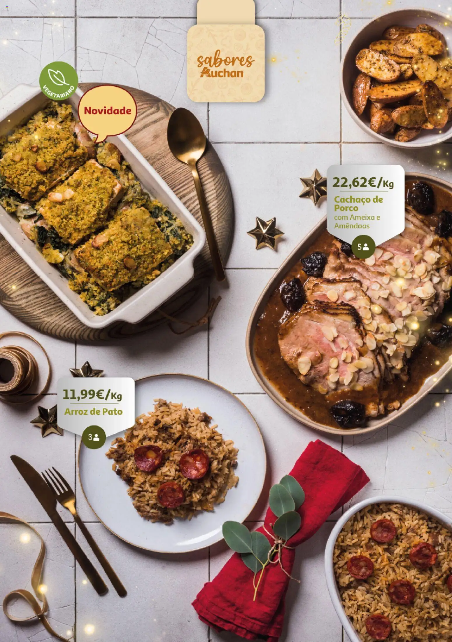 Auchan - Encomendas Natal e Ano Novo │ válido de 13.11.2025 | Página: 5 | Produtos: Amêndoas, Arroz