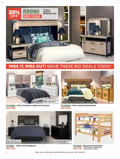 House and Home Specials │ valid from 21.07.2025 | Page: 8 | Products: Table, Mirror, Double bunk, Dressing