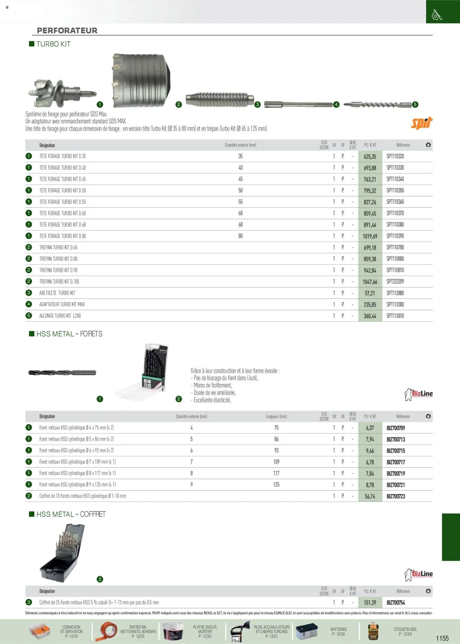{H1} | Page: 46 | Produits: Adaptateur, Mortier