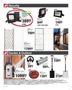 Build It specials catalogue – valid from 25.11.2025 | Page: 5 | Products: Gate, Remote, Spade, Water
