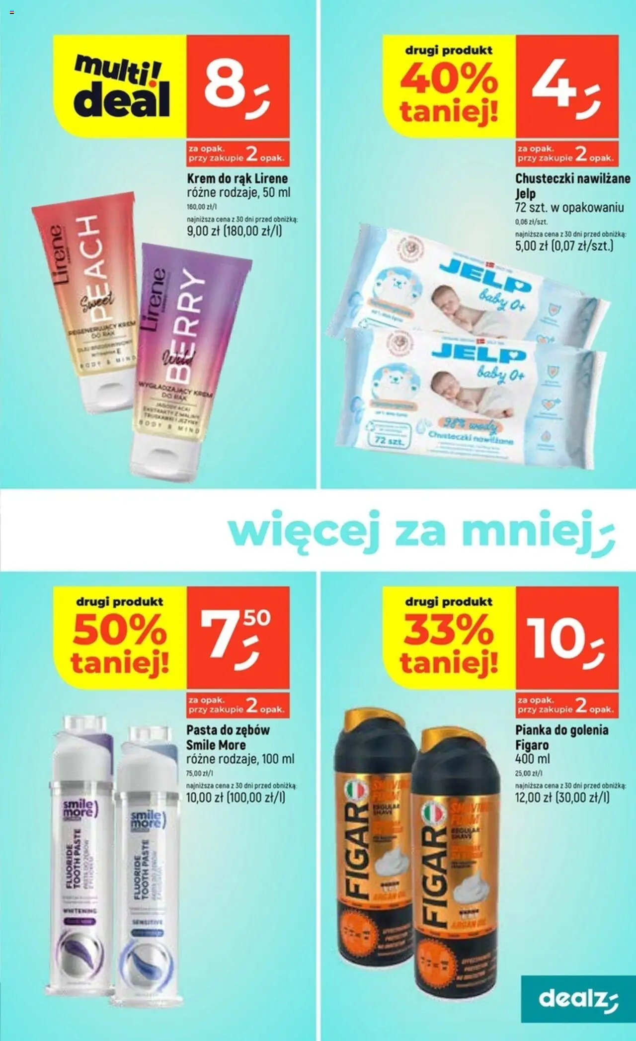 Dealz Gazetka od 02.10.2025 | Strona: 23 | Produkty: Body, Pianka do golenia, Krem do rąk, Krem