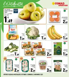 Anteprima del volantino CAVOLFIORE BIANCO, cat. 1°, prov. Italia valido a partire dal 22.10.2025 | Pagina: 4 | Prodotti: Banane, Patate, Anacardi, Cavolfiore