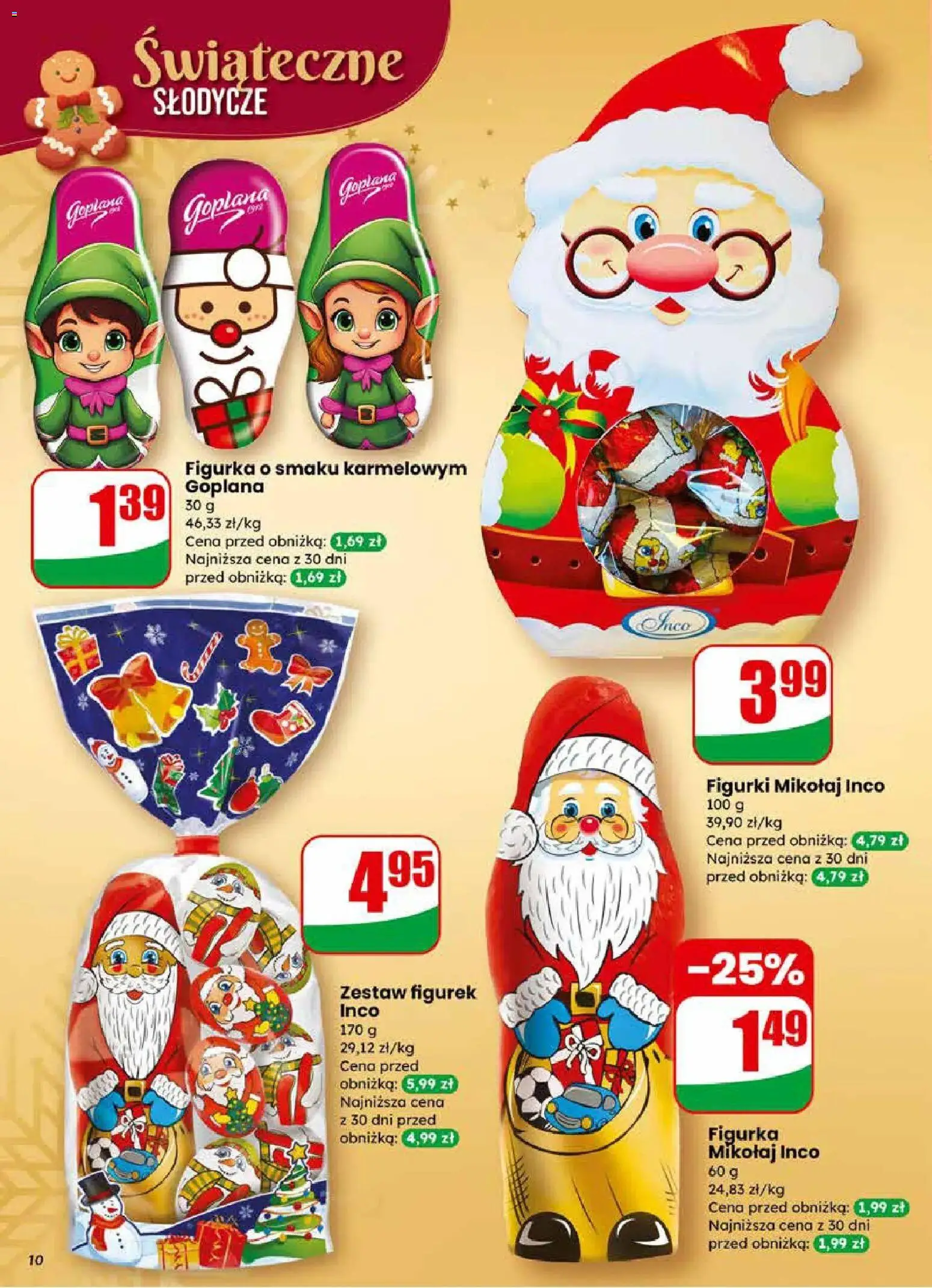 Dino Gazetka od 10.12.2025 | Strona: 10 | Produkty: Słodycze, Figurki