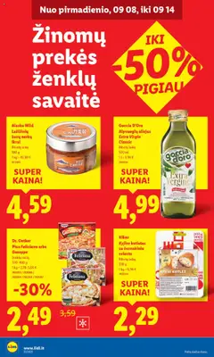 LIDL akcijos nuo 11.09.2025 | Puslapis: 34 | Prekių: Aliejus, Pica, Ikrai