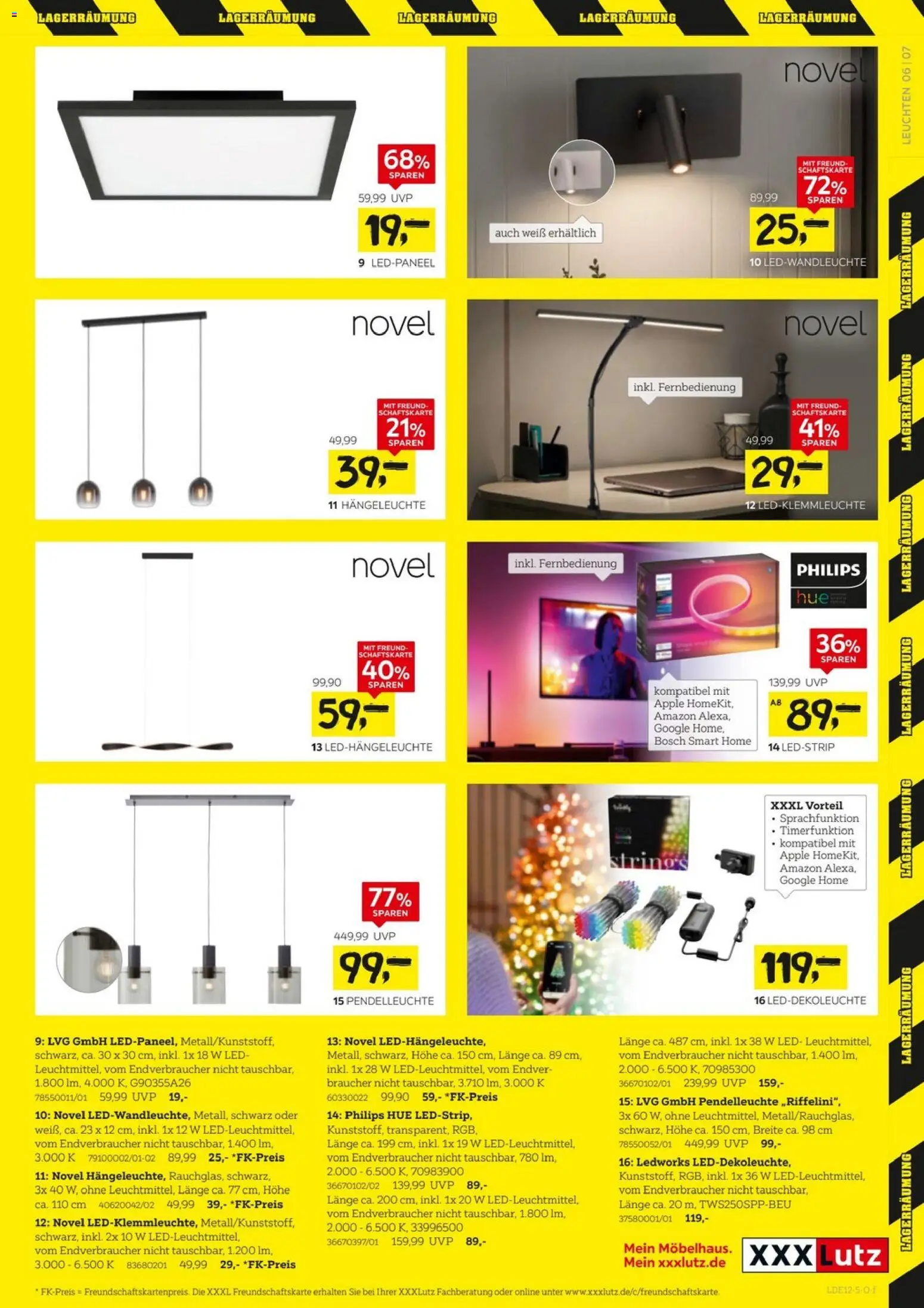 XXXL Lutz Lagerräumungsverkauf – gültig ab 30.11.2025 | Seite: 7 | Produkte: Bosch, Philips, Apple