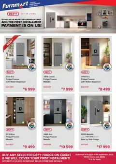 Furnmart specials catalogue – valid from 11.08.2025